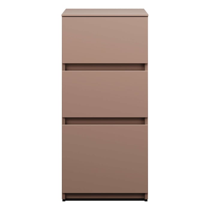 burgbad Lin20 Unterschrank 40 cm, 1 Auszug, 2 Schubladen