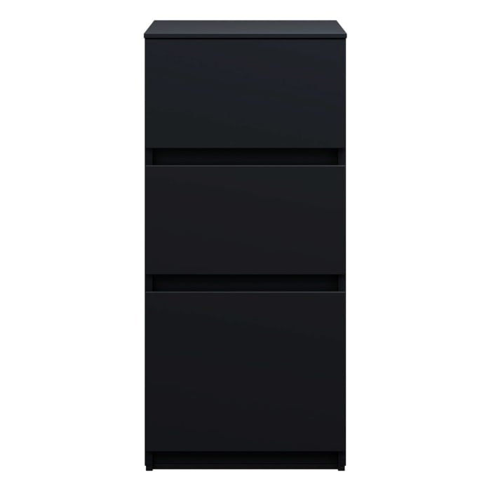 burgbad Lin20 Unterschrank 40 cm, 1 Auszug, 2 Schubladen