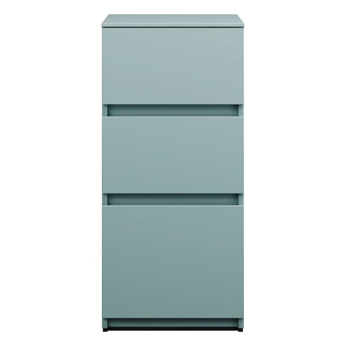 burgbad Lin20 Unterschrank 40 cm, 1 Auszug, 2 Schubladen