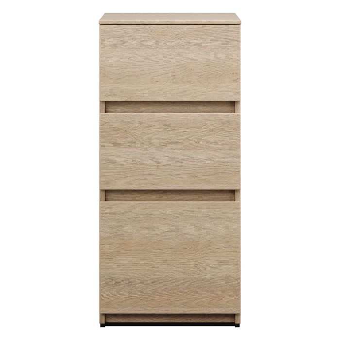 burgbad Lin20 Unterschrank 40 cm, 1 Auszug, 2 Schubladen