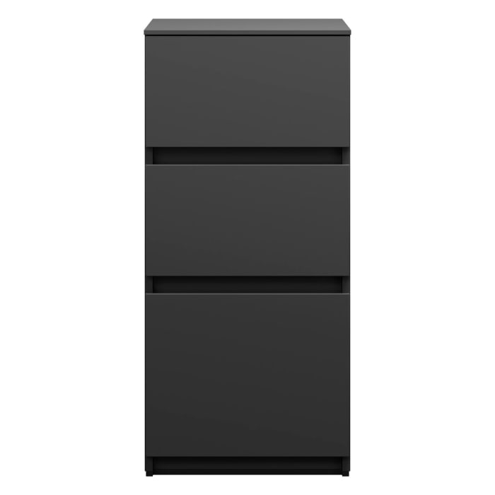 burgbad Lin20 Unterschrank 40 cm, 1 Auszug, 2 Schubladen