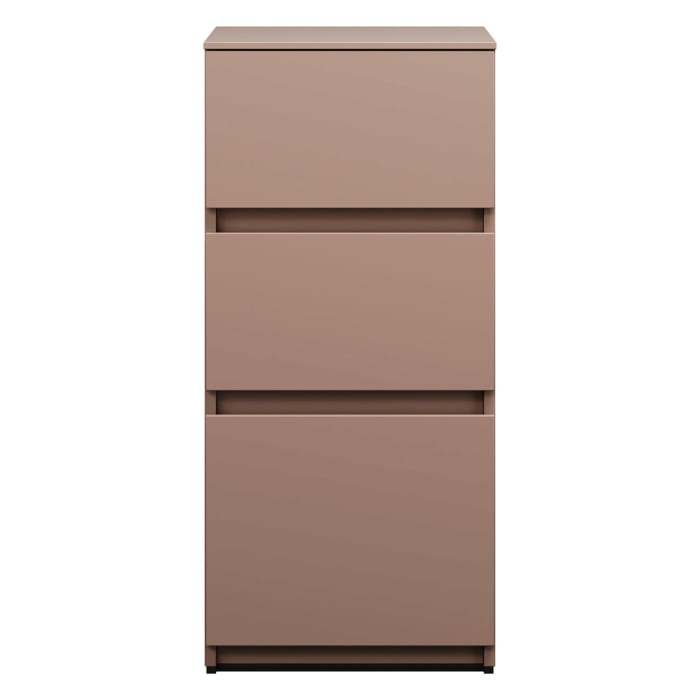 burgbad Lin20 Unterschrank 40 cm, 1 Auszug, 2 Schubladen