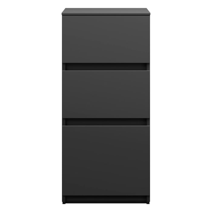 burgbad Lin20 Unterschrank 40 cm, 1 Auszug, 2 Schubladen