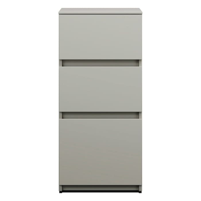 burgbad Lin20 Unterschrank 40 cm, 1 Auszug, 2 Schubladen