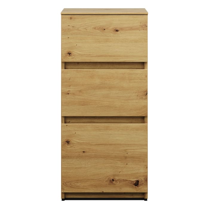 burgbad Lin20 Unterschrank 40 cm, 1 Auszug, 2 Schubladen