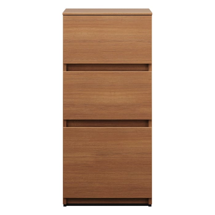 burgbad Lin20 Unterschrank 40 cm, 1 Auszug, 2 Schubladen