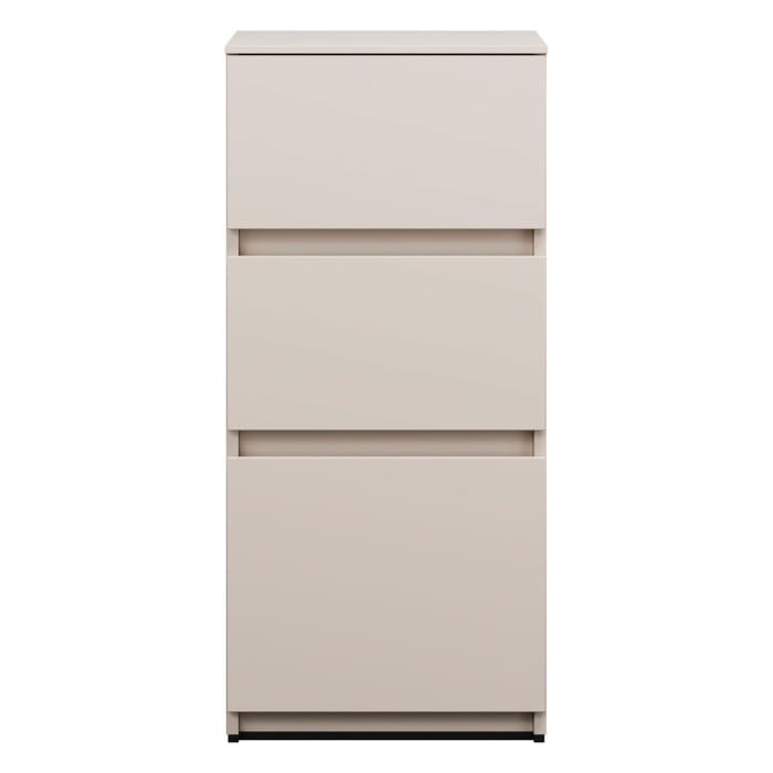 burgbad Lin20 Unterschrank 40 cm, 1 Auszug, 2 Schubladen