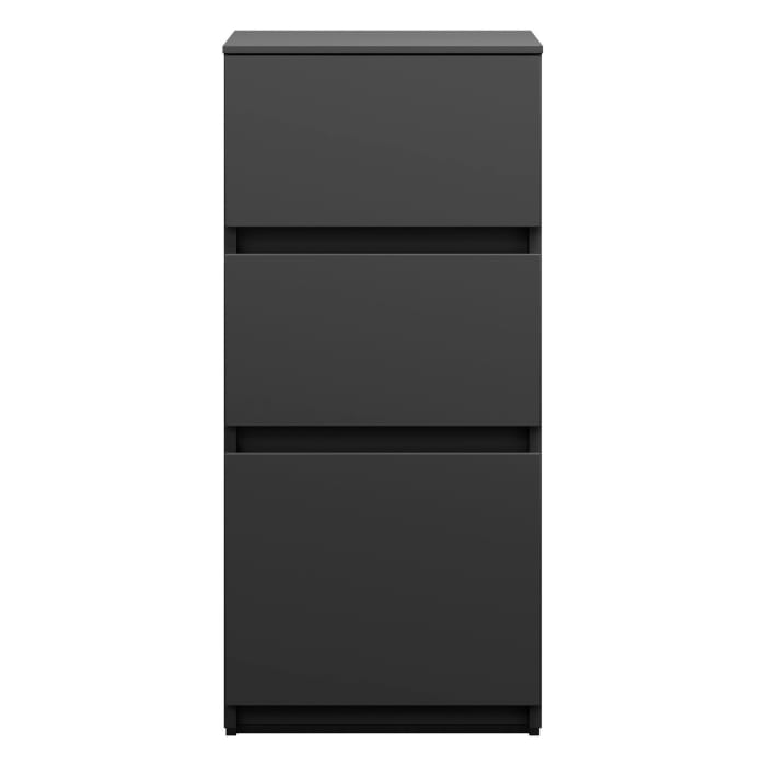 burgbad Lin20 Unterschrank 40 cm, 1 Auszug, 2 Schubladen