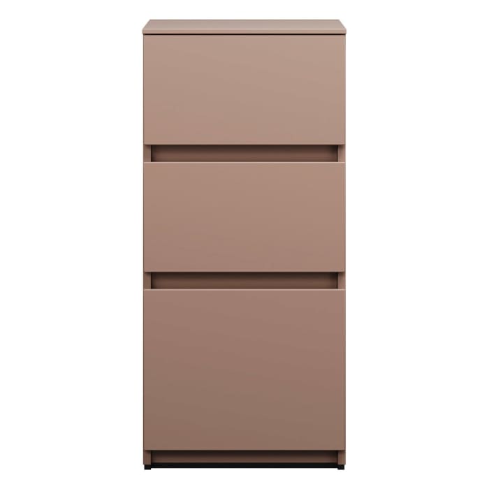 burgbad Lin20 Unterschrank 40 cm, 1 Auszug, 2 Schubladen