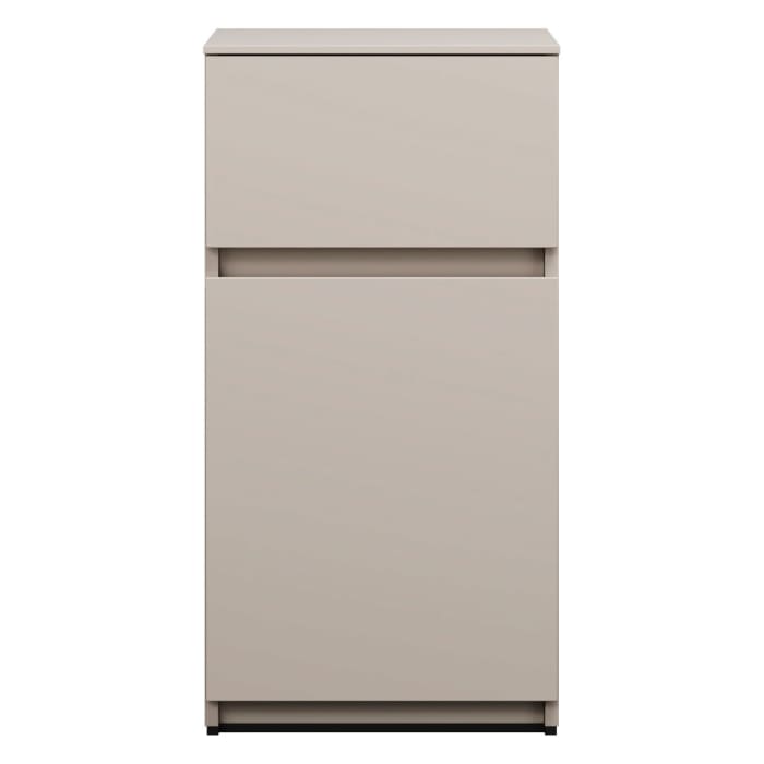 burgbad Lin20 Unterschrank 40 cm, 1 Auszug, 1 Schublade