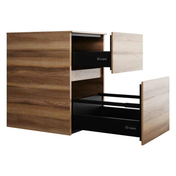 burgbad Lin20 Unterschrank 40 cm, 1 Auszug, 1 Schublade