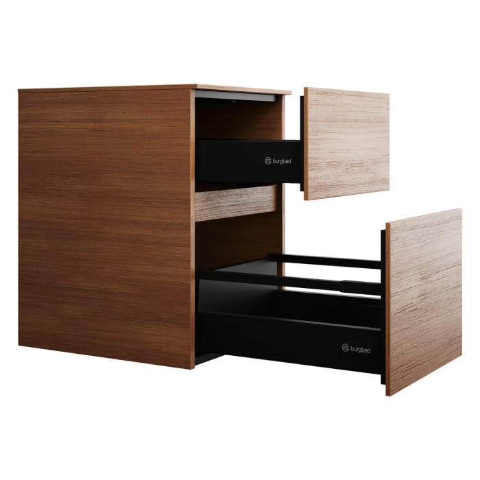 burgbad Lin20 Unterschrank 40 cm, 1 Auszug, 1 Schublade