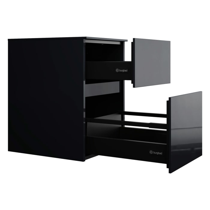 burgbad Lin20 Unterschrank 40 cm, 1 Auszug, 1 Schublade