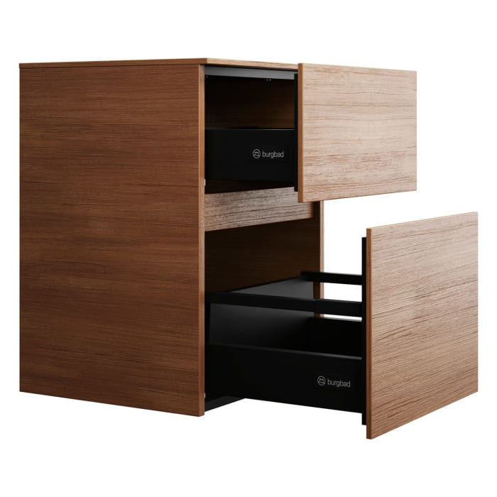 burgbad Lin20 Unterschrank 40 cm, 1 Auszug, 1 Schublade