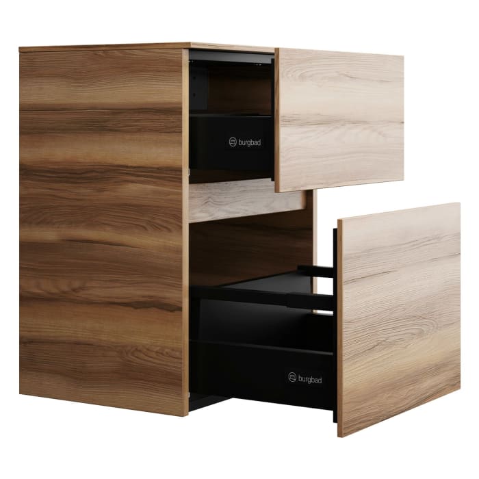 burgbad Lin20 Unterschrank 40 cm, 1 Auszug, 1 Schublade