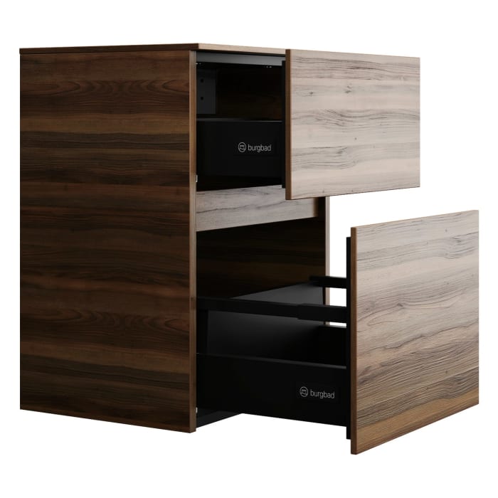 burgbad Lin20 Unterschrank 40 cm, 1 Auszug, 1 Schublade