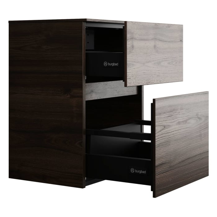 burgbad Lin20 Unterschrank 40 cm, 1 Auszug, 1 Schublade