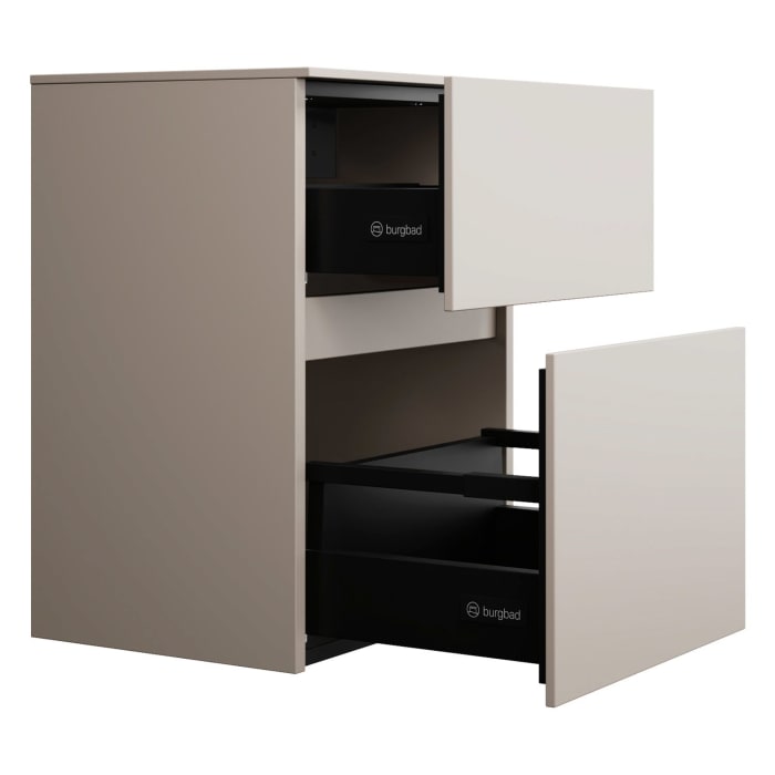 burgbad Lin20 Unterschrank 40 cm, 1 Auszug, 1 Schublade