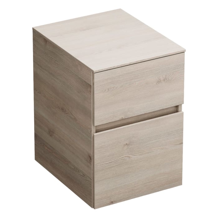 burgbad Lin20 Unterschrank 40 cm, 1 Auszug, 1 Schublade