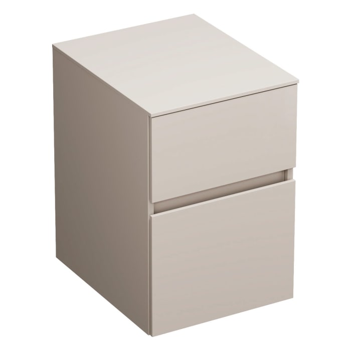 burgbad Lin20 Unterschrank 40 cm, 1 Auszug, 1 Schublade
