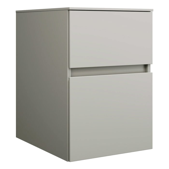 burgbad Lin20 Unterschrank 40 cm, 1 Auszug, 1 Schublade