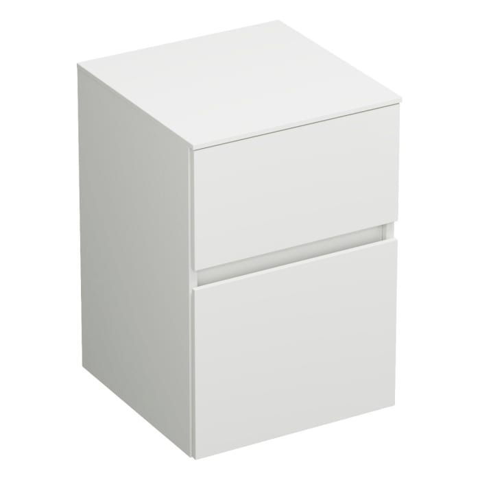 burgbad Lin20 Unterschrank 40 cm, 1 Auszug, 1 Schublade