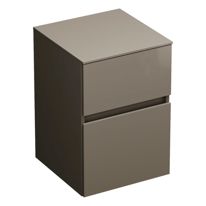 burgbad Lin20 Unterschrank 40 cm, 1 Auszug, 1 Schublade