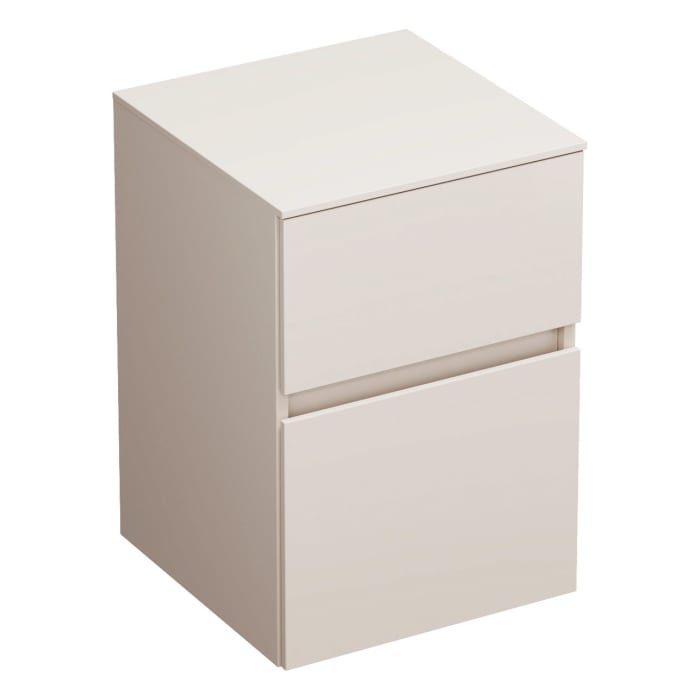 burgbad Lin20 Unterschrank 40 cm, 1 Auszug, 1 Schublade