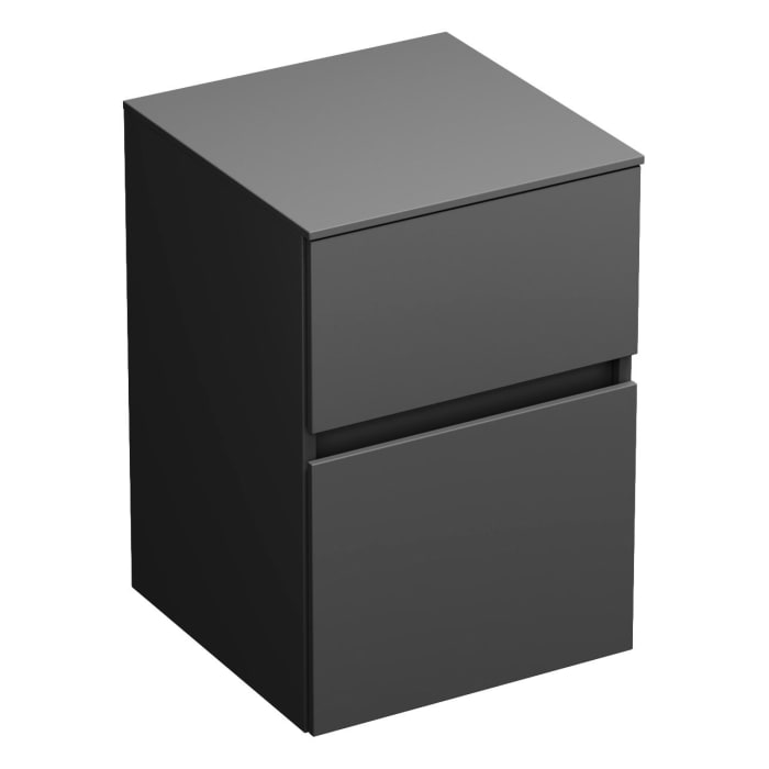 burgbad Lin20 Unterschrank 40 cm, 1 Auszug, 1 Schublade