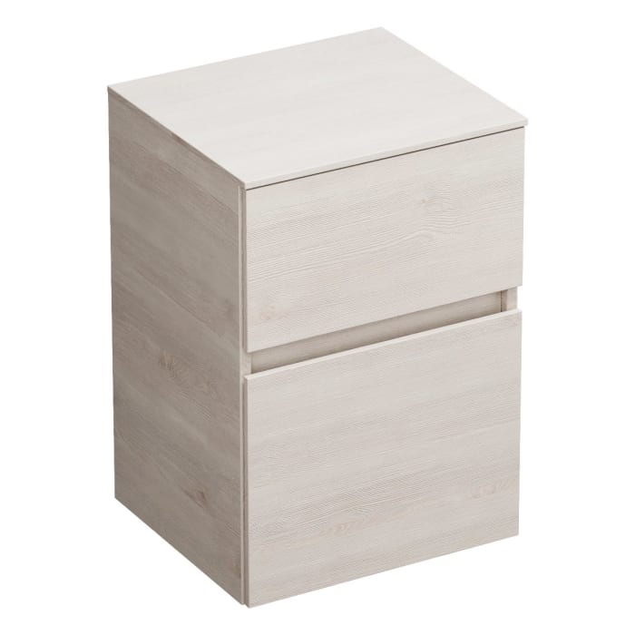 burgbad Lin20 Unterschrank 40 cm, 1 Auszug, 1 Schublade