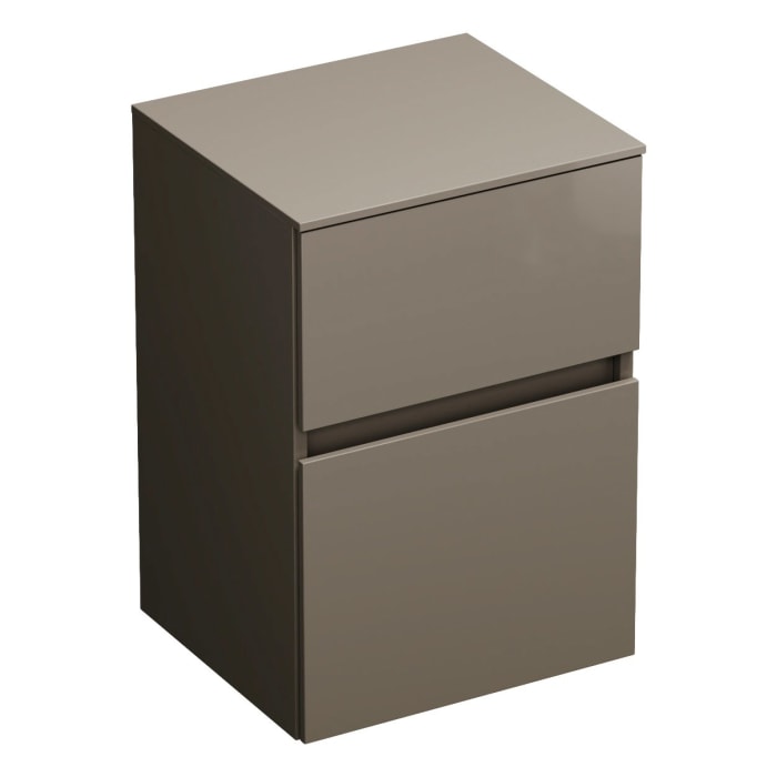 burgbad Lin20 Unterschrank 40 cm, 1 Auszug, 1 Schublade