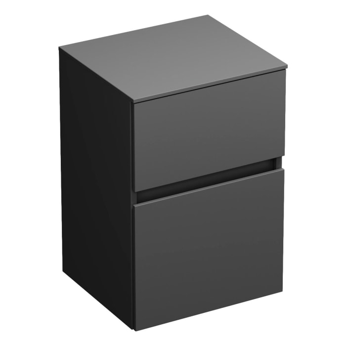 burgbad Lin20 Unterschrank 40 cm, 1 Auszug, 1 Schublade