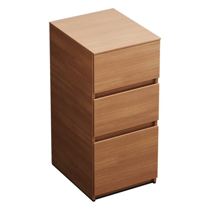 burgbad Lin20 Unterschrank 40 cm, 1 Auszug, 2 Schubladen