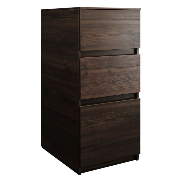 burgbad Lin20 Unterschrank 40 cm, 1 Auszug, 2 Schubladen