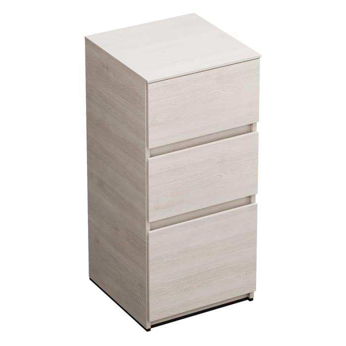 burgbad Lin20 Unterschrank 40 cm, 1 Auszug, 2 Schubladen