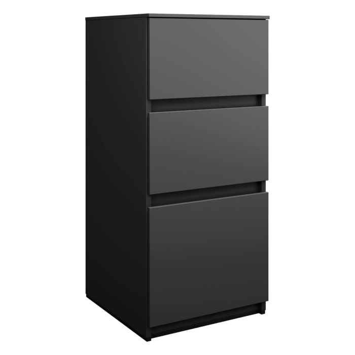 burgbad Lin20 Unterschrank 40 cm, 1 Auszug, 2 Schubladen