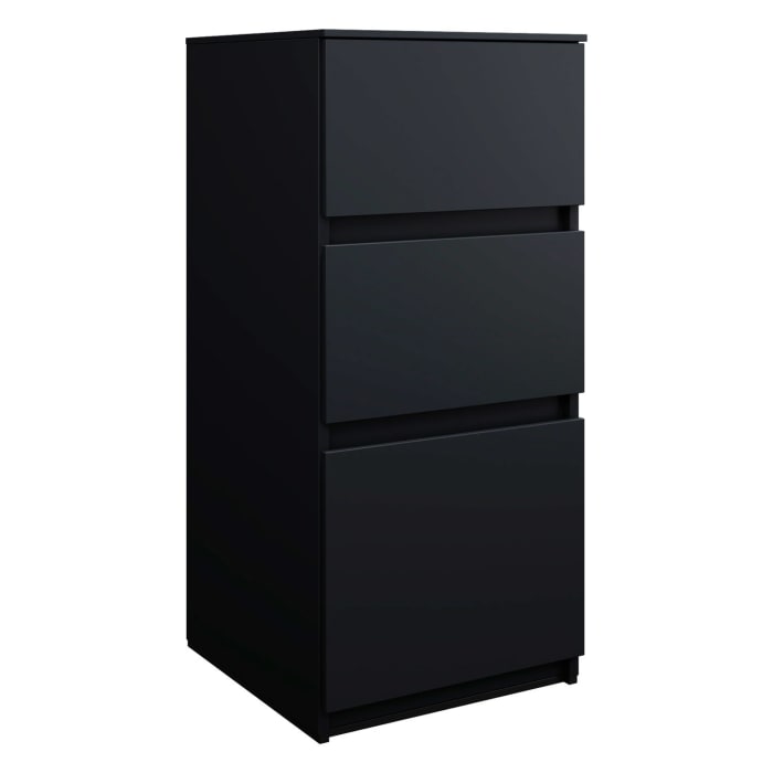 burgbad Lin20 Unterschrank 40 cm, 1 Auszug, 2 Schubladen