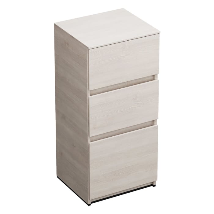 burgbad Lin20 Unterschrank 40 cm, 1 Auszug, 2 Schubladen