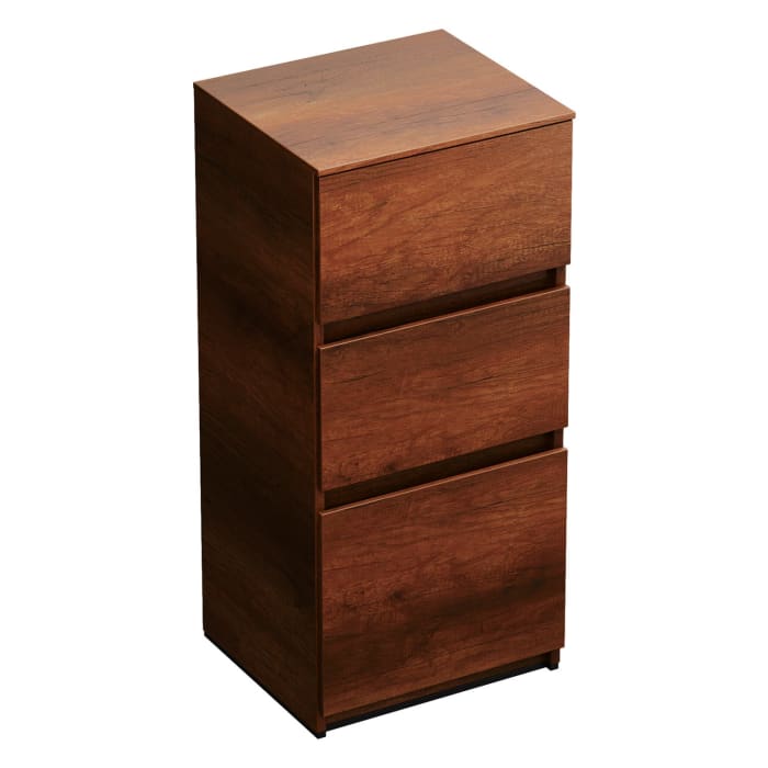 burgbad Lin20 Unterschrank 40 cm, 1 Auszug, 2 Schubladen