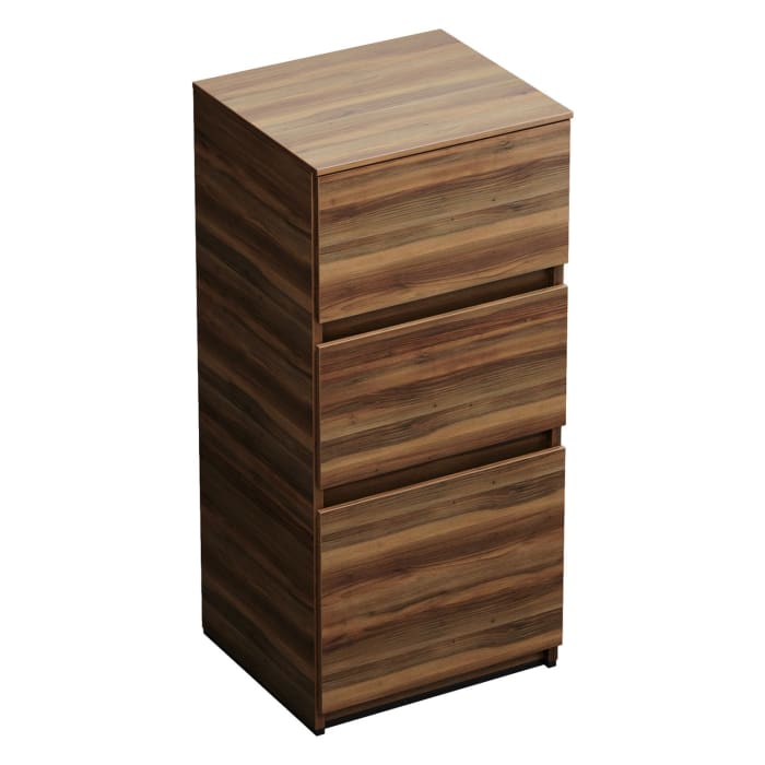 burgbad Lin20 Unterschrank 40 cm, 1 Auszug, 2 Schubladen