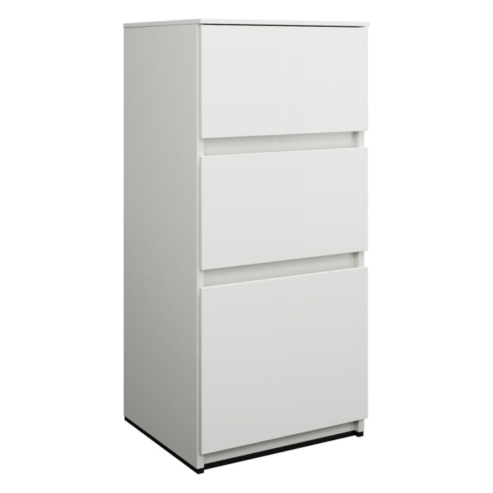 burgbad Lin20 Unterschrank 40 cm, 1 Auszug, 2 Schubladen