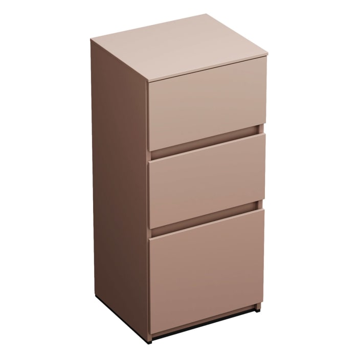 burgbad Lin20 Unterschrank 40 cm, 1 Auszug, 2 Schubladen