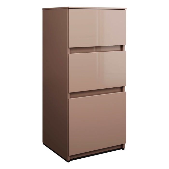 burgbad Lin20 Unterschrank 40 cm, 1 Auszug, 2 Schubladen