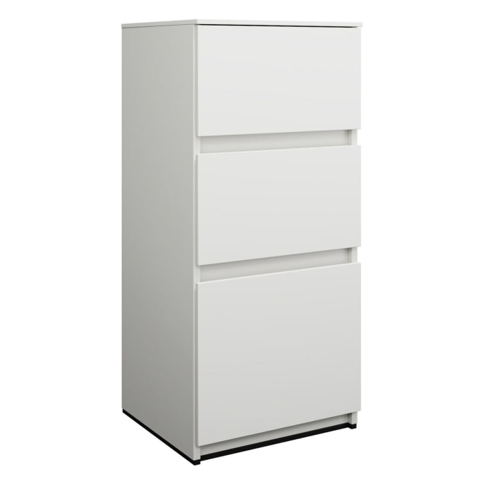 burgbad Lin20 Unterschrank 40 cm, 1 Auszug, 2 Schubladen