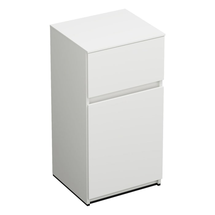 burgbad Lin20 Unterschrank 40 cm, 1 Auszug, 1 Schublade