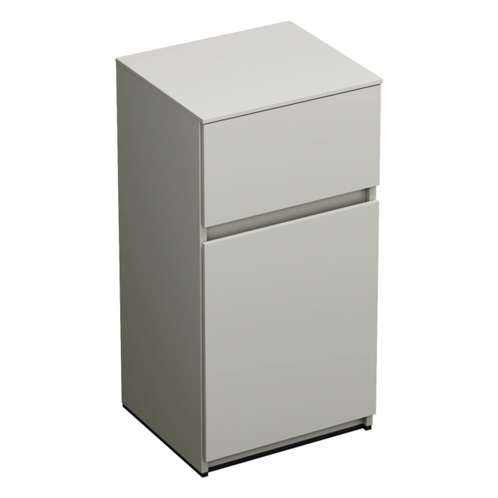 burgbad Lin20 Unterschrank 40 cm, 1 Auszug, 1 Schublade