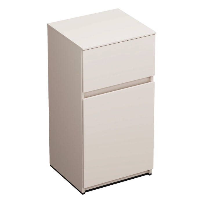 burgbad Lin20 Unterschrank 40 cm, 1 Auszug, 1 Schublade