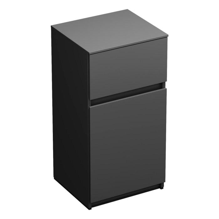 burgbad Lin20 Unterschrank 40 cm, 1 Auszug, 1 Schublade