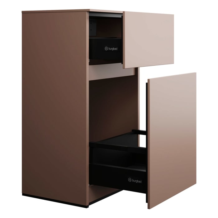 burgbad Lin20 Unterschrank 40 cm, 1 Auszug, 1 Schublade