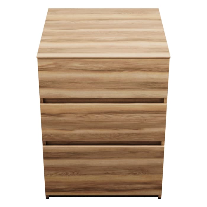 burgbad Lin20 Unterschrank 60 cm, 1 Auszug, 2 Schubladen